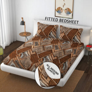 SCHp Cotton Double Flat Printed Bedsheet (Pack of 1, B28)