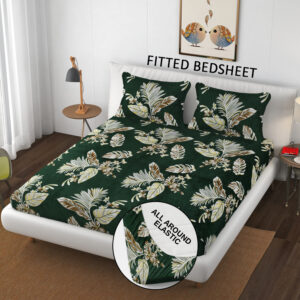 SCHp Cotton Double Flat Printed Bedsheet (Pack of 1, B36)