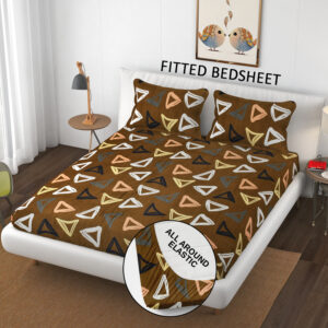 SCHp Cotton Double Flat Printed Bedsheet (Pack of 1, B43)